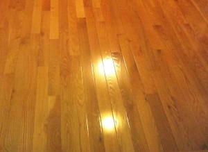 clean light wood flooring