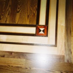 Wood Flooring Inlays Medallions Milwaukee WI Area