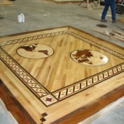 Wood Floor Inlays Medallions