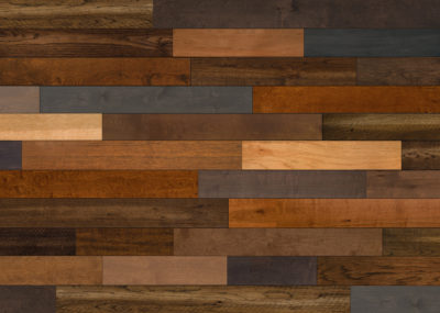 mixed species wood flooring pattern sample